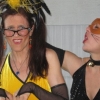 Nancy Wood as Yellow Warbler and Alli Bach as Alli Cat
